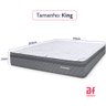 Colchão King Ortopédico Espuma D45 193x203x24cm Bf Colchões - 4