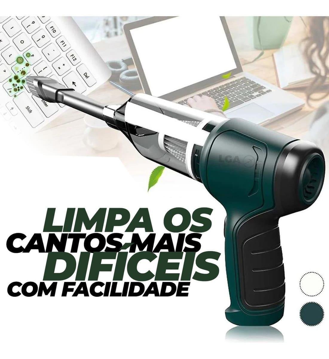 Mini Aspirador Soprador Vácuo 3 em 1 de Ar Portátil Usb - 4