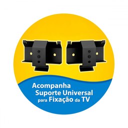 Painel para Tv até 75 Polegadas Alaska 2 Portas Pinho Ripado/preto - Panorama Móveis - 5