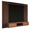 Ver imagem 3 de Painel para Tv até 75 Polegadas Alaska 2 Portas Pinho Ripado/preto - Panorama Móveis