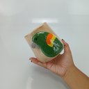 Ver imagem 7 de Cachepô de Cerâmica Verde 12x12x12cm Vaso Plantas Jardim Sala Suculenta Flores