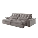Ver imagem 3 de Sofá Victory Veludo 2 Módulos 90cm B25cm Meu Sofá Online B026 Veludo Prata