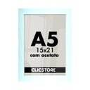 Ver imagem 3 de Kit 3 Porta Retrato 15x21 A5 Acetato Fotos Moldura Aparador Decoração Quadro:branco