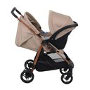 Ver imagem 6 de Carrinho de Bebê com Bebê Conforto Burigotto Travel System Lui e Materna Mon Amour - Bege, U