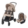 Carrinho de Bebê com Bebê Conforto Burigotto Travel System Lui e Materna Mon Amour - Bege, U - 1
