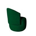Ver imagem 7 de Kit Namoradeira + 2 Poltronas Decorativa Beatriz Orgânica Bouclé Verde