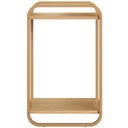 Ver imagem 7 de Mesa Lateral para Sala de Estar 40cm Orgânica Industrial Alek A03 Hanover Dourado - Lyam Decor