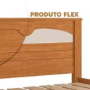 Ver imagem 3 de Cama de Solteiro Mdf Nature Off White Flex Amsterdã Fênix Fenix