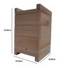 Caixa Inpa Para Abelha Jataí Em Eucalipto 20x20cm - 2