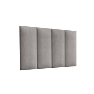 Cabeceira Premium Estofada Cama Box Solteiro 0.90 - Cinza