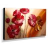 Quadro De Pintura Papoulas 60x105cm-1539 - 4