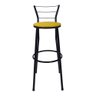 Banqueta Banco Alto Cozinha Alta Bar Bistro Area Americana:amarelo - 2