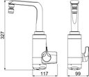 Ver imagem 2 de Torneira Essence de Parede 127v Branco