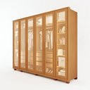 Ver imagem 3 de Guarda-Roupas Spectra 100% MDF 6 Portas 6 Gavetas c/ Kit de Espelhos e Pés