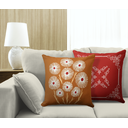 Ver imagem 2 de Kit 4 Capas de Almofadas Decorativas Terracota 45x45cm C/zíper