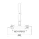 Ver imagem 3 de Misturador Lorenzetti LorenFlex de Parede com Bica Móvel 1258 B27 Preta