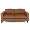 Ver imagem 2 de Sofá Sala de Estar Living 3 Lugares 260cm Presley Pés Madeira Couro Conhaque G52 - Gran Belo