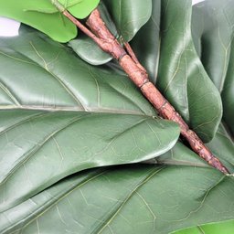 Ficus Lyratta Arvore Planta Artificial Toque Real Grande - 5