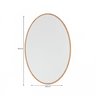 Espelho Oval Meraki 60 Cm X 90 Cm Tauari - 2
