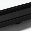 Ver imagem 4 de Ralo Oculto Linear de Embutir 5x50 para Porcelanato Preto