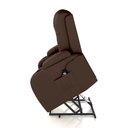 Ver imagem 7 de Poltrona do Papai Reclinável Massagem e Aquecimento com Elevação Lift 150° 2 Porta Copos Gambon Pu M