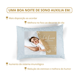 Travesseiro La Luna Anatômico 100% Fibra de Silicone Importada e Antialérgica - 9