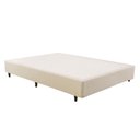 Ver imagem 1 de Cama Box Base Casal Triumph Bordado White (138x188x20) - Herval