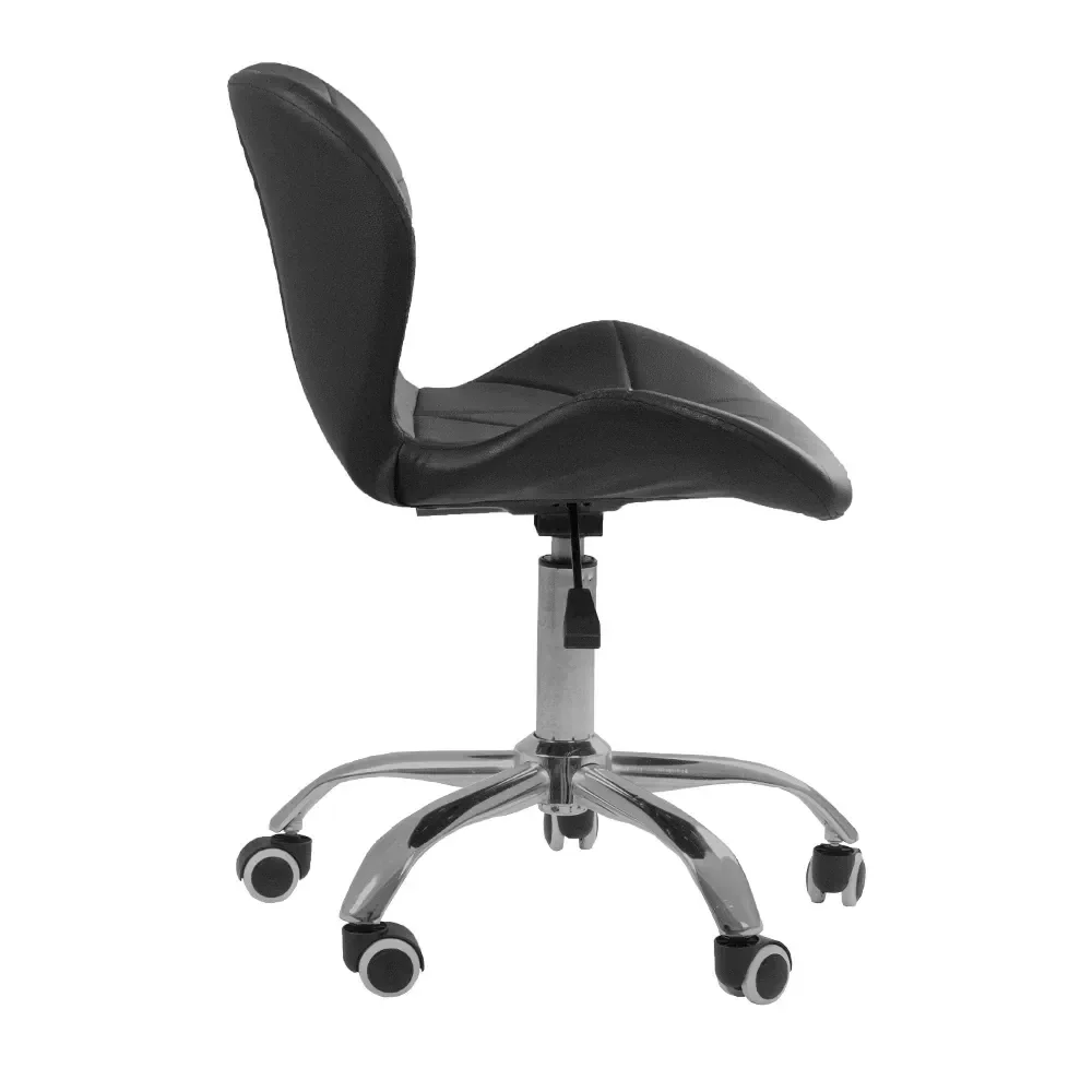 Ver imagem 4 de Conjunto 8 Cadeiras Office Eiffel Slim Giratória Ajustável Preta