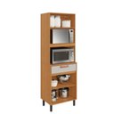 Ver imagem 2 de Paneleiro Itatiaia 2 Portas 1 Gaveta Off White Nápoles