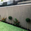 Ver imagem 4 de Painel Ripado Externo em Placa 21,9CMX290CM (0,64m²) WPC Bege/Madeira Antiga Casa Grassi