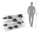 Ver imagem 3 de EXPOSITOR GÔNDOLA CENTRO DE LOJA M409.B MUNDI MOVEIS