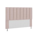 Ver imagem 2 de Cabeceira Estofada Cama Queen 1,60m Carla Suede Rosê