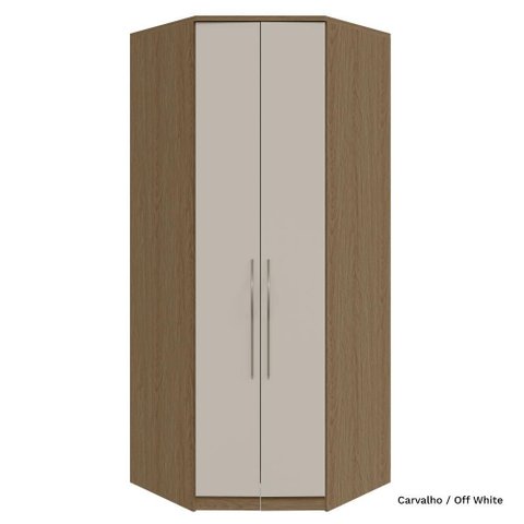 Guarda Roupa Modulado 02 Portas 234cm 02 Gavetas Canto Closet Setiba