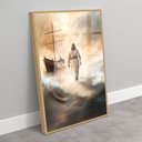 Ver imagem 2 de Quadro Decorativo Jesus Andando sobre As Águas Sala Quarto Casa Escritório