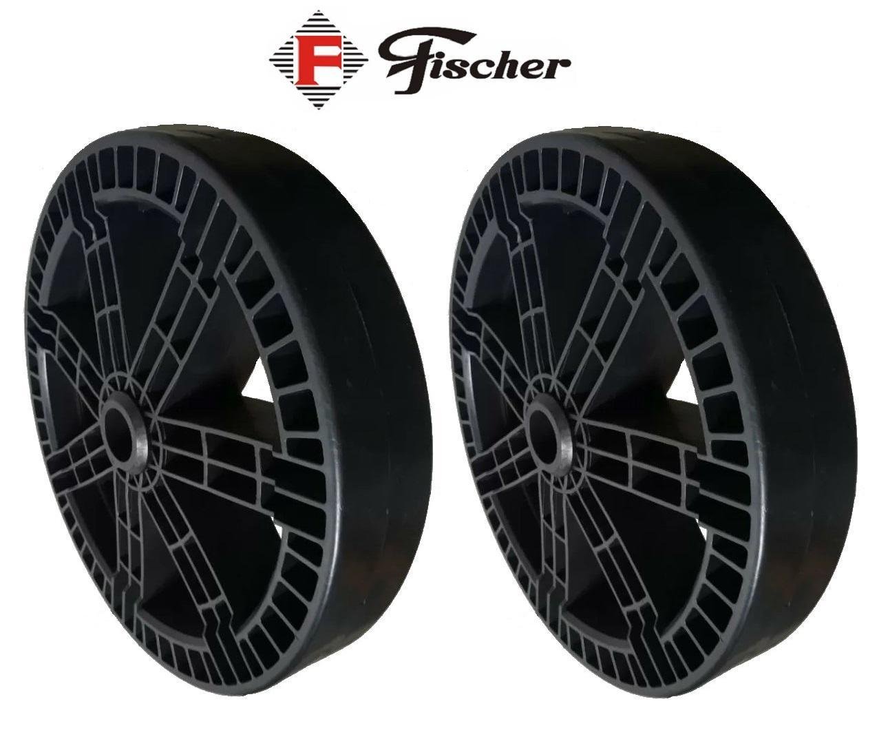 Rodas para Betoneira Fischer Mob 400l Original Plástico