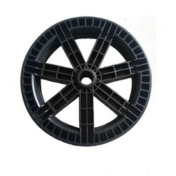 Rodas para Betoneira Fischer Mob 400l Original Plástico - 2