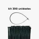 Ver imagem 2 de Kit 300 Abraçadeira Nylon Preta Stein - 650 X 12,5mm 650 X 12,5mm