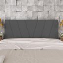 Ver imagem 2 de Cabeceira Estofada Queen Bragança Suede - Móveis Arapongas