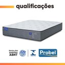 Ver imagem 5 de Colchão Casal Probel Molas Ensacadas 138x188x30 Day Springs a Vácuo Branco/cinza