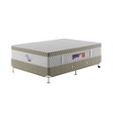 Ver imagem 1 de Cama Box Casal Bio Ciel Spubio Incofal Marrom Claro 138x188x62cm