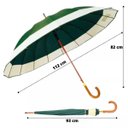 Ver imagem 3 de Guarda-chuva 16 Varetas Extra Grande Automático Verde