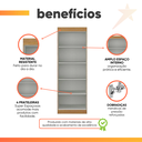 Ver imagem 4 de Modulo de Guarda Roupas para Quarto Madrid 2 Portas Maxel