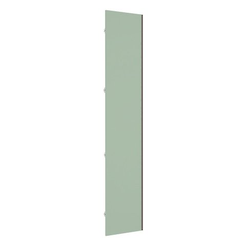 Porta para Closet Individual 50cm com Puxador Perfil Champagne Luciane Móveis