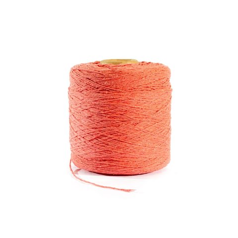 Barbante ou Linha para Crochê Colorido Nº 8 - Salmão