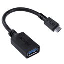 Ver imagem 3 de Adaptador Otg Tipo C para Usb a 3.0 para Celular Smartphone 15 Cm Preto - P3amup-15