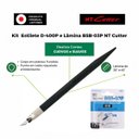 Ver imagem 2 de Kit Caneta Estilete Japonês D-400P Mais Lâmina de Precisão Bsb-03P Nt Cutter