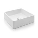 Ver imagem 1 de Cuba de Apoio Quadrada Branco 390x390x140mm - Docol Louças Docol Louças