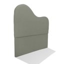Ver imagem 4 de Cabeceira Casal Queen Estofada para Cama Box em Buclé