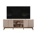 Ver imagem 4 de Rack para TV 75 Polegadas 67cm x 200cm Guaruja Grigio/Canela