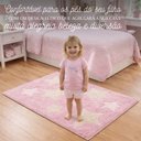 Ver imagem 2 de Tapete Sala Dubai Infantil Menina Antiderrapante 1,00x1,50:estrela
